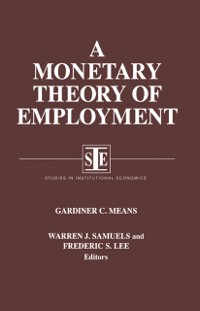 Cover Monetary Theory of Employment