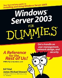 Cover Windows Server 2003 For Dummies