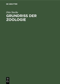 Cover Grundriss der Zoologie