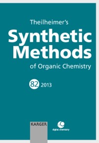 Cover Theilheimer's Synthetic Methods of Organic Chemistry