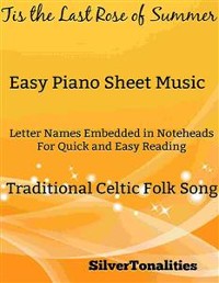 Cover Tis the Last Rose of Summer Easy Piano Sheet Music