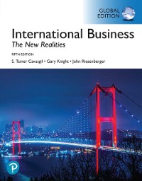 Cover International Business: The New Realities, Global Edition