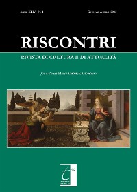 Cover Riscontri. Rivista di cultura e di attualità