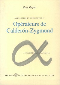 Cover Ondelettes et opérateurs, vol. 2