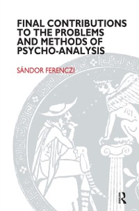 Cover Final Contributions to the Problems and Methods of Psycho-analysis