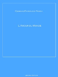 Cover L'Amour du Monde
