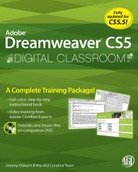 Cover Dreamweaver CS5 Digital Classroom