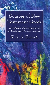 Cover Sources of New Testament Greek