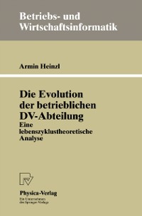 Cover Die Evolution der betrieblichen DV-Abteilung