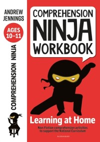 Cover Comprehension Ninja Workbook for Ages 10-11