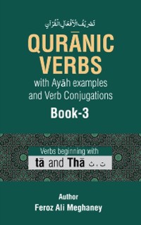 Cover Quranic Verbs with Ayah Examples and Verb Conjugations Book-3