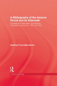 Cover Bibliography Of The Amarna Perio