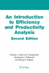 Cover An Introduction to Efficiency and Productivity Analysis