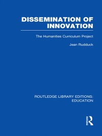 Cover Dissemination of Innovation (RLE Edu O)