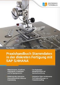 Cover Praxishandbuch Stammdaten in der diskreten Fertigung mit SAP S/4HANA