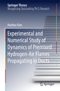 Cover Experimental and Numerical Study of Dynamics of Premixed Hydrogen-Air Flames Propagating in Ducts