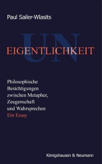 Cover Uneigentlichkeit