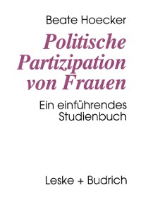 Cover Politische Partizipation von Frauen
