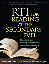 Cover RTI for Reading at the Secondary Level