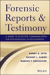 Cover Forensic Reports and Testimony