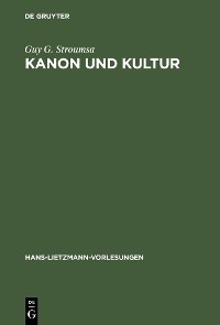Cover Kanon und Kultur