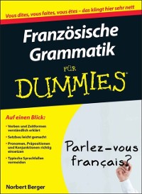 Cover Französische Grammatik für Dummies