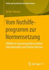 Cover Vom Nothilfeprogramm zur Normensetzung