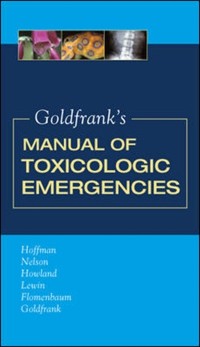 Cover Goldfrank's Manual of Toxicologic Emergencies