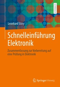 Cover Schnelleinführung Elektronik