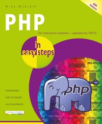 Cover PHP in easy steps, 4th edition