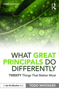 Cover What Great Principals Do Differently