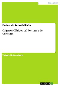 Cover Orígenes Clásicos del Personaje de Celestina