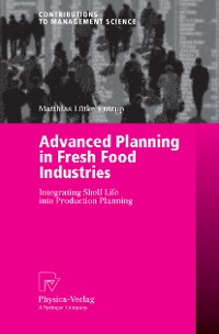 Cover Advanced Planning in Fresh Food Industries
