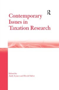 Cover Contemporary Issues in Taxation Research