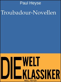 Cover Troubadour-Novellen