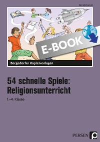 Cover 54 schnelle Spiele für den Religionsunterricht