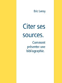 Cover Citer ses sources.