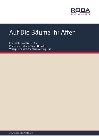 Cover Auf Die Bäume Ihr Affen