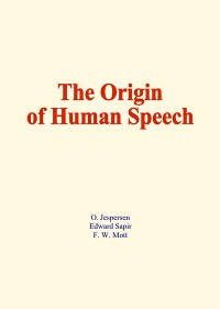 Cover The origin of human speech
