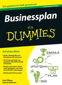 Cover Businessplan für Dummies