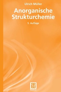 Cover Anorganische Strukturchemie