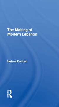 Cover Making Of Modern Lebanon