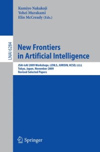 Cover New Frontiers in Artificial Intelligence