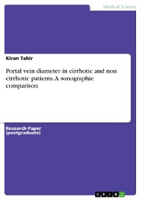 Cover Portal vein diameter in cirrhotic and non cirrhotic patients. A sonographic comparison