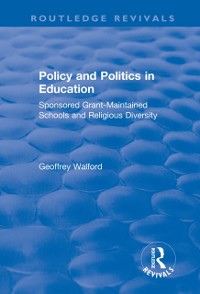 Cover Policy and Politics in Education