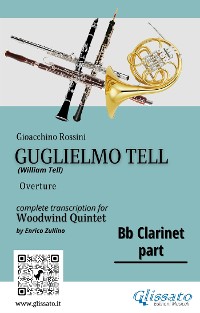 Cover Bb Clarinet part of "Guglielmo Tell" for Woodwind Quintet