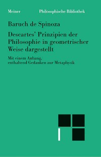 Cover Descartes' Prinzipien der Philosophie