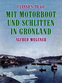 Cover Mit Motorboot und Schlitten in Grönland