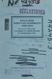 Cover Das kleine Sabotage-Handbuch von 1944
