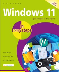 Cover Windows 11 in easy steps, 2nd edition